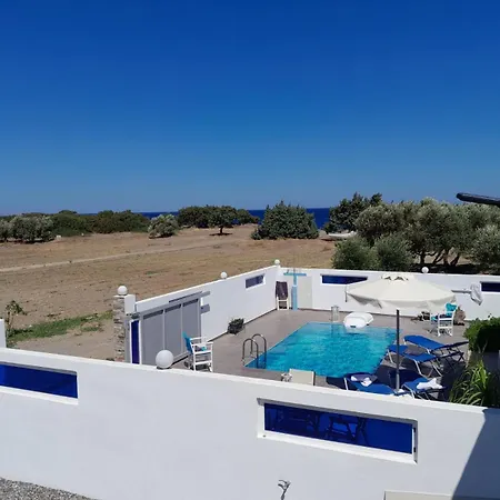 Beach Pearl - Beach Front House With Private Pool Gennadi Esterno foto